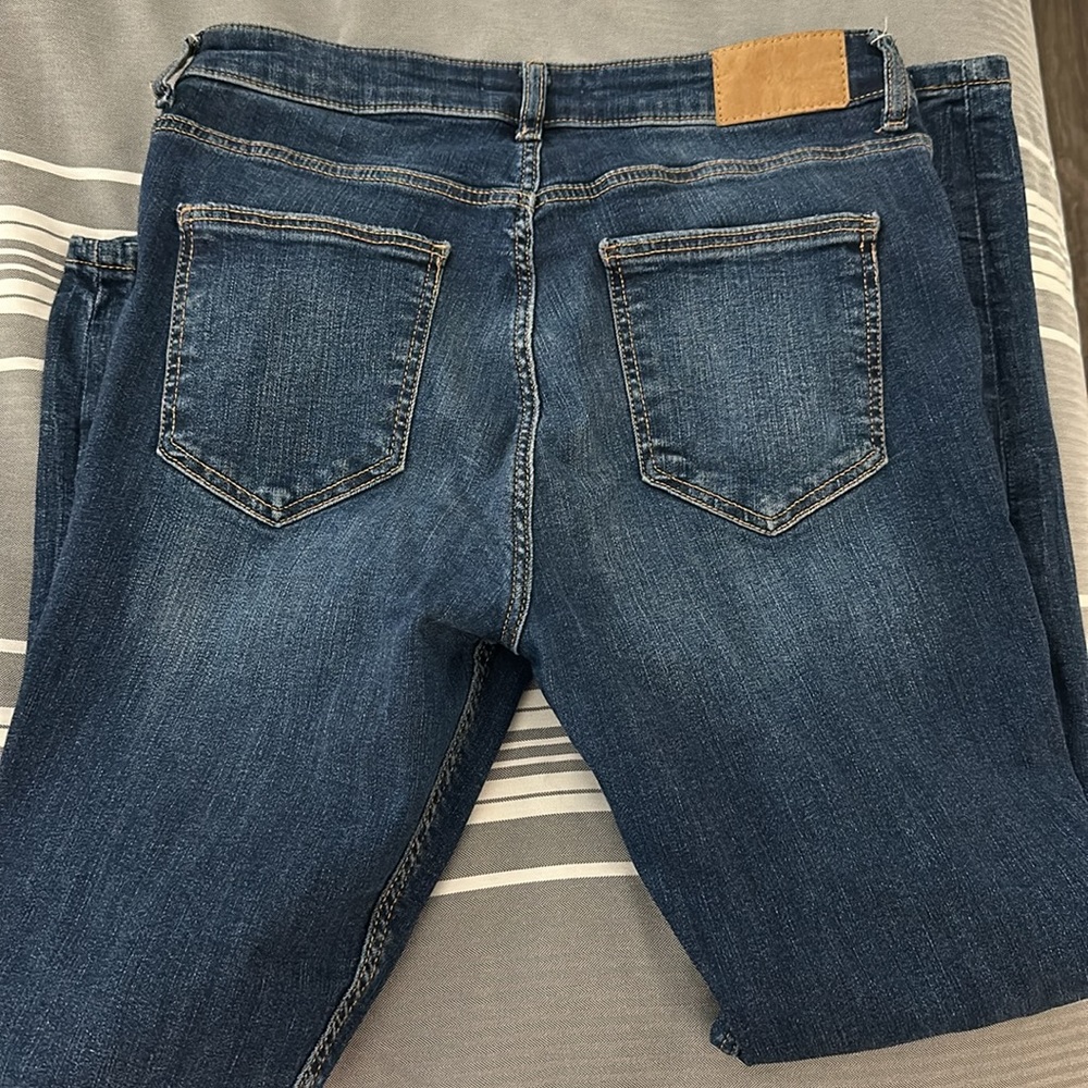 Zara mid rise skinny jeans